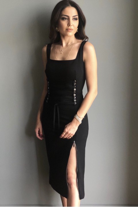 Natalie Siyah Elbise